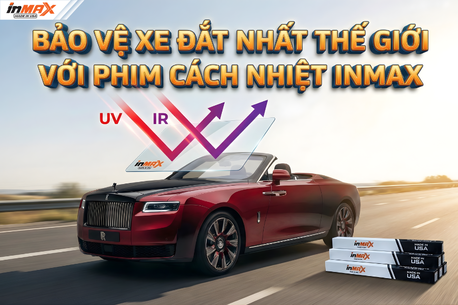 Bảo vệ siêu phẩm xe đắt nhất thế giới với công nghệ từ Inmax