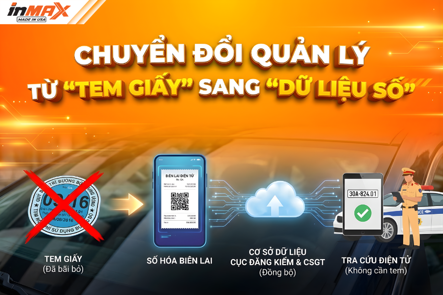 Bỏ dán tem phí đường bộ thay bằng quản lý dữ liệu số