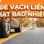 Lỗi đè vạch liền phạt bao nhiêu theo Nghị định 168/2024/NĐ-CP