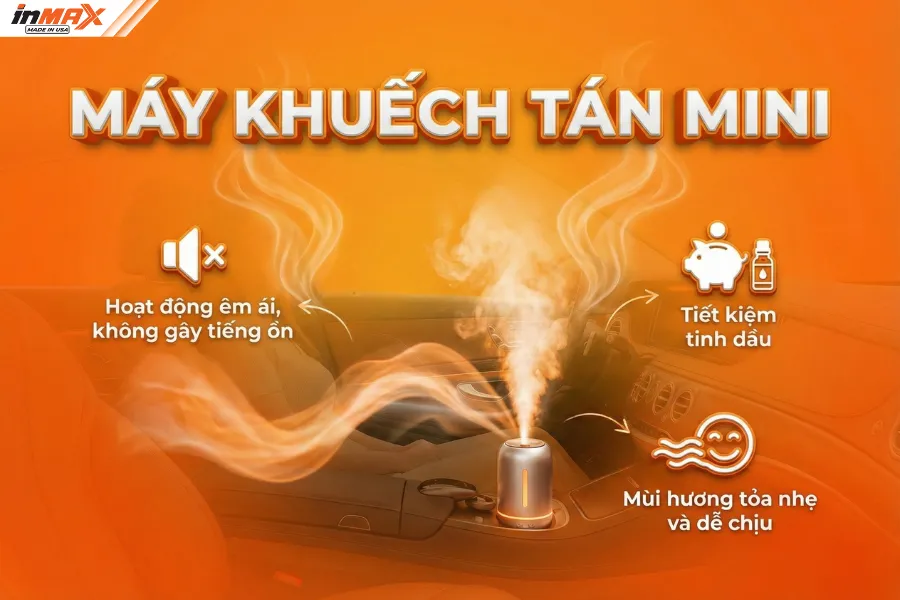 Máy khuếch tán tinh dầu mini