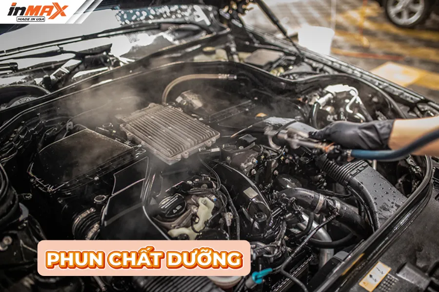 Phun chất dưỡng và bàn giao