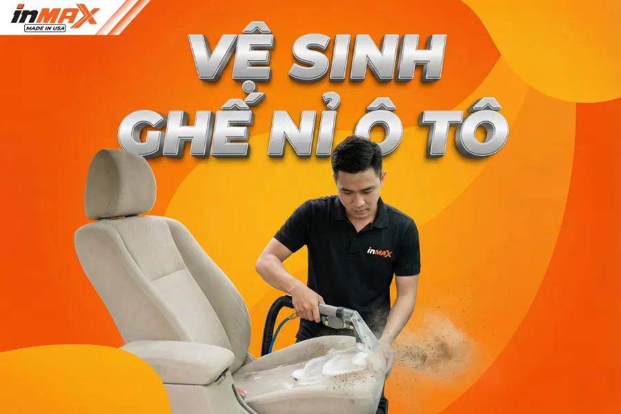 Vệ sinh ghế nỉ oto