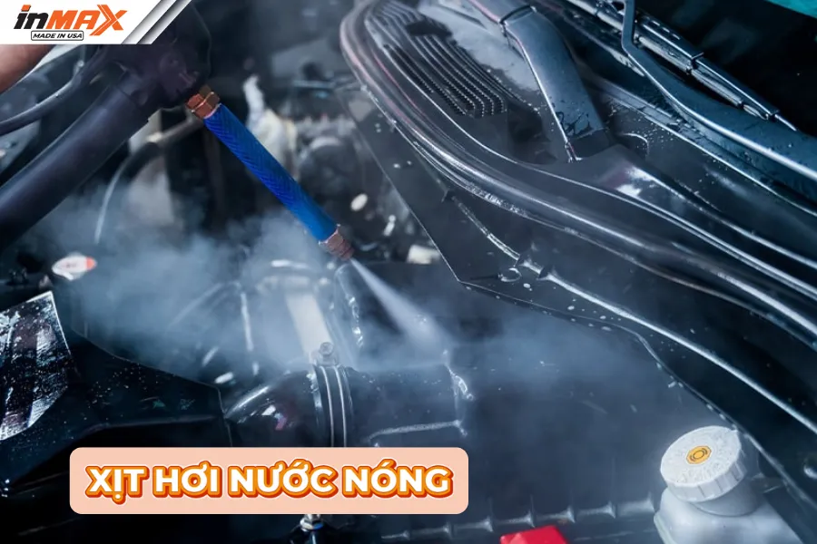Xịt hơi nước nóng