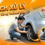 Cách xử lý khi xe ô tô bị thủng lốp an toàn, nhanh gọn