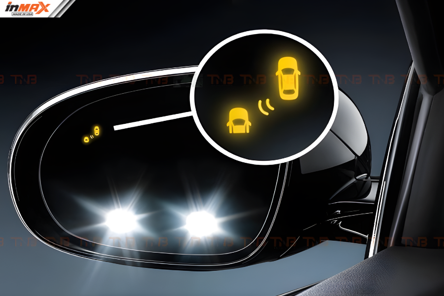 Cảnh báo điểm mù trên gương