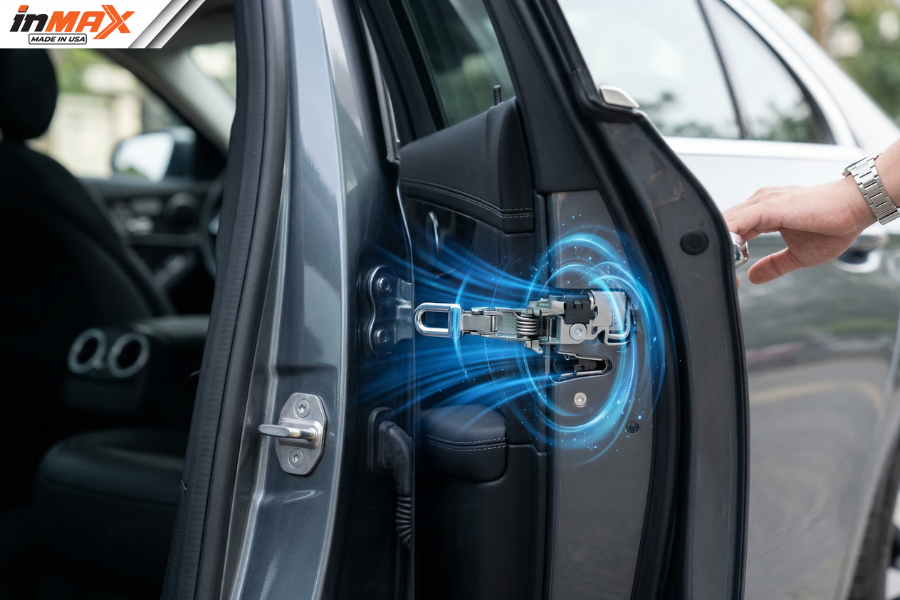 Hình ảnh minh họa cửa hít ô tô