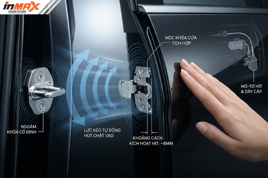 Cấu tạo cửa hít ô tô