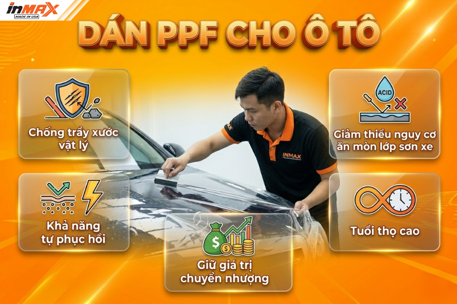 Dán PPF cho ô tô