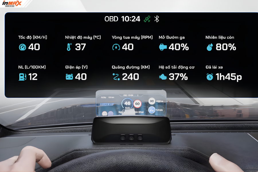 Tốc độ và thông số vận hành trên HUD là gì?