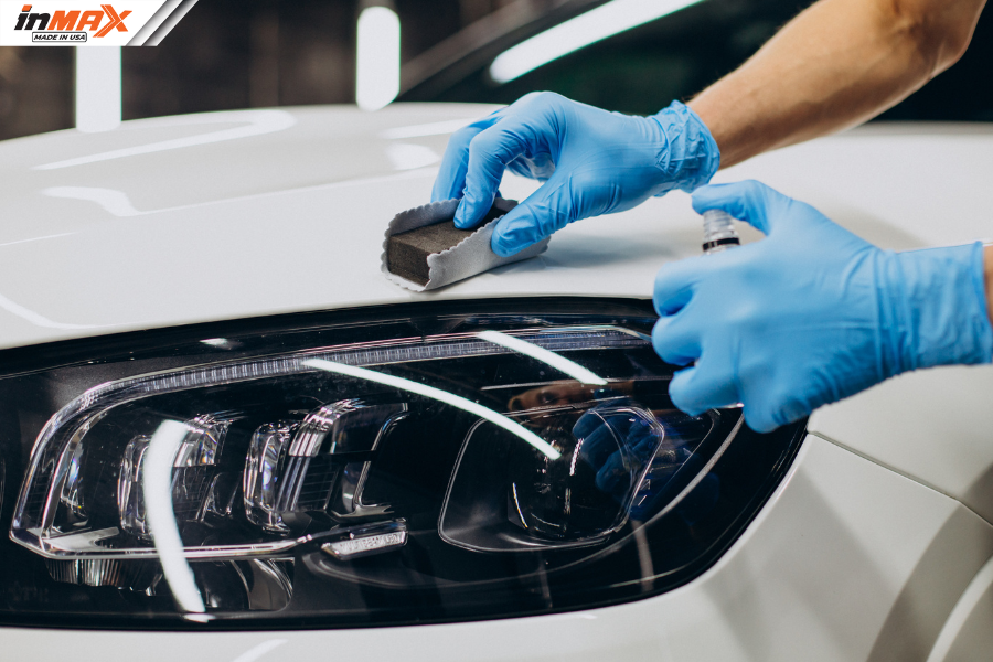 Bước 4-Tiến hành phủ ceramic