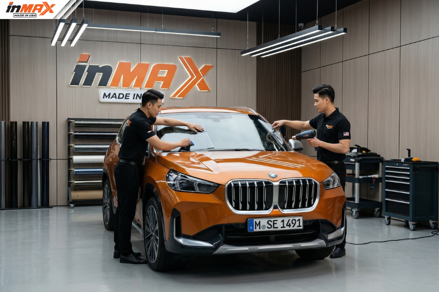 Dán phim cách nhiệt Inmax cho xe BMW X1