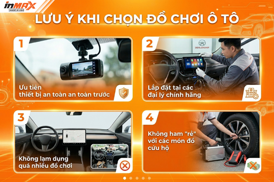 Lưu ý khi lựa chọn đồ chơi ô tô