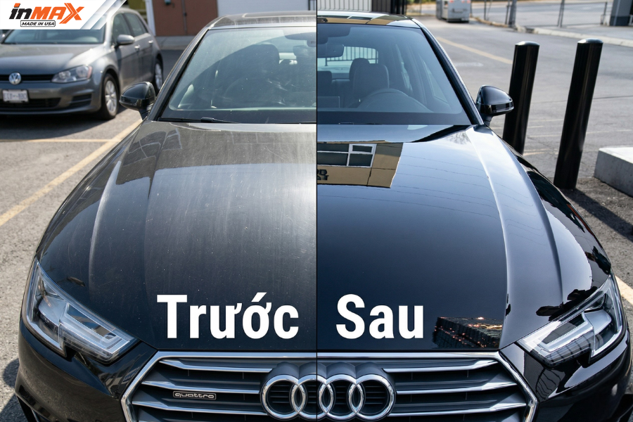Trước và sau khi phủ ceramic ô tô