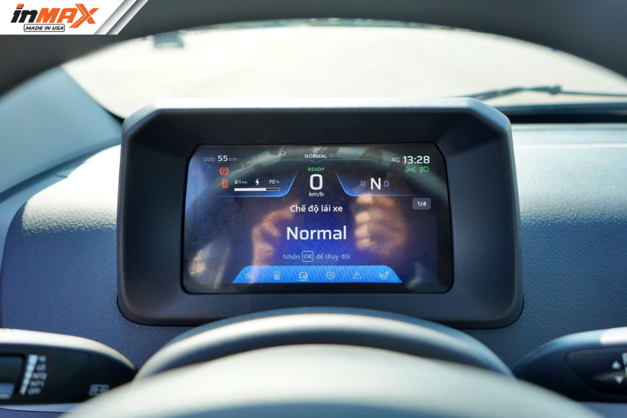 Vinfast Minio Green-màn hình