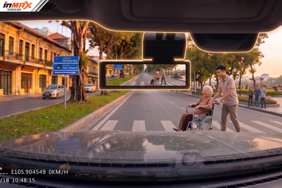 Camera hành trình oto lưu giữ khoảnh khắc đẹp