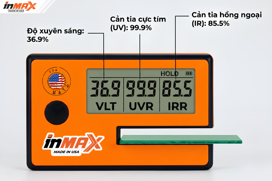 Máy đo thông số phim cách nhiệt INMAX chuyên dụng