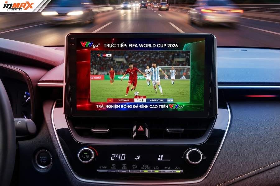 Đang lái xe thì xem world cup ở đâu? Trải nghiệm ngay trên màn hình Zestech