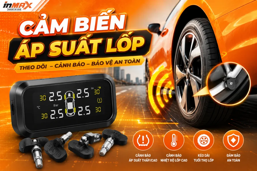 Cảm biến áp suất lốp ô tô