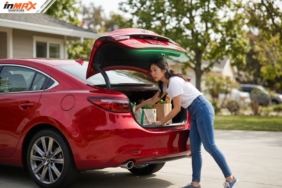 Cốp điện Mazda 6 trang bị cảm biến chống kẹt