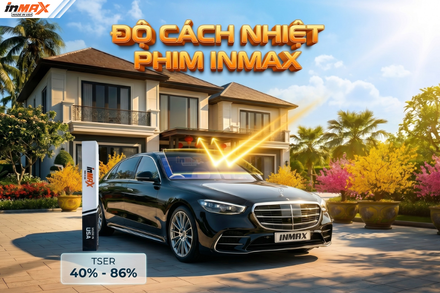 Độ cách nhiệt phim Inmax - Thông số TSER