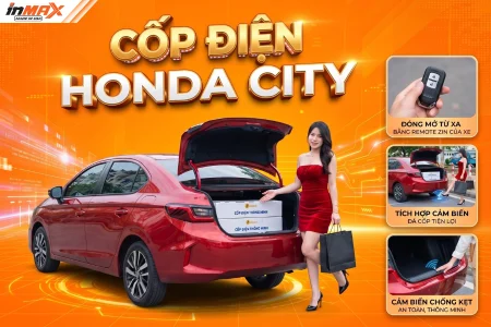 Độ cốp điện Honda City chính hãng uy tín nhất 2026