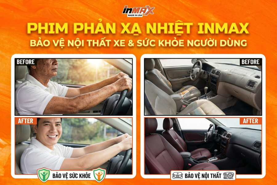 Phim cách nhiệt Inmax của nước nào có thể bảo vệ sức khỏe