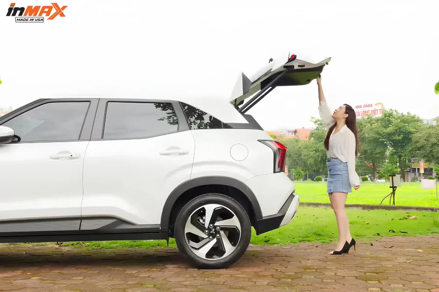 Chiều cao mở cốp của Xforce khá lớn, trở thành trở ngại với phụ nữ và người lớn tuổi