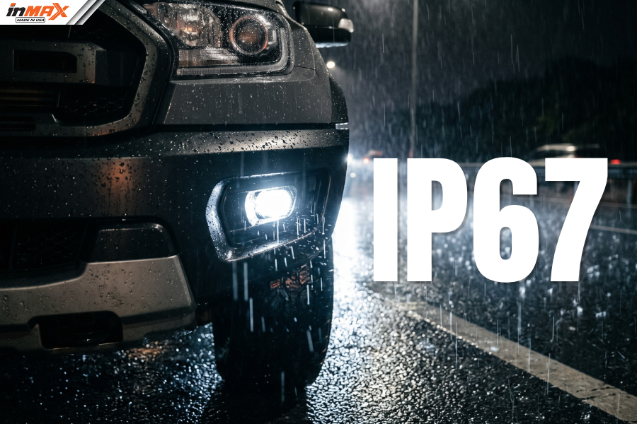 Nên chọn đèn bi gầm ô tô có chỉ số kháng nước IP67 trở lên