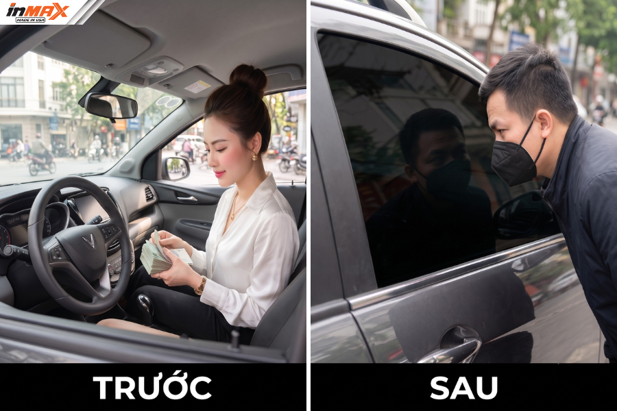 Phim cách nhiệt ô tô giá rẻ có khả năng bảo vệ sự riêng tư