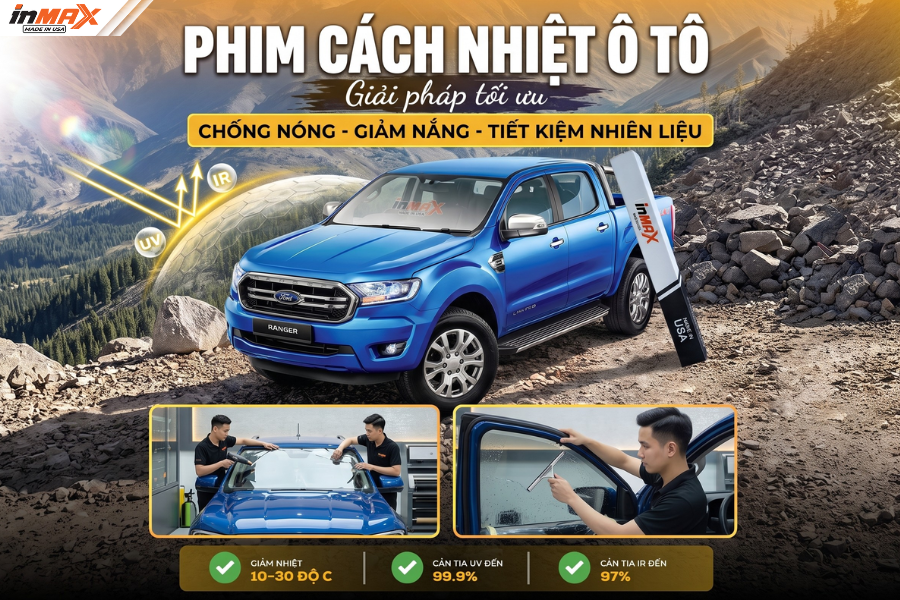 Phim cách nhiệt ô tô hay còn gọi là phim chống nóng