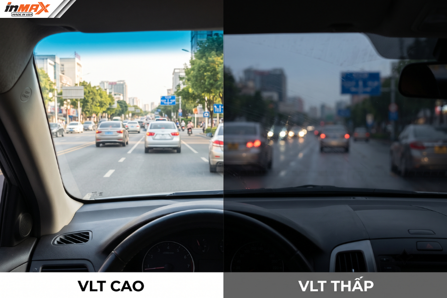 VLT - Thông số phim cách nhiệt ô tô về khả năng xuyên sáng