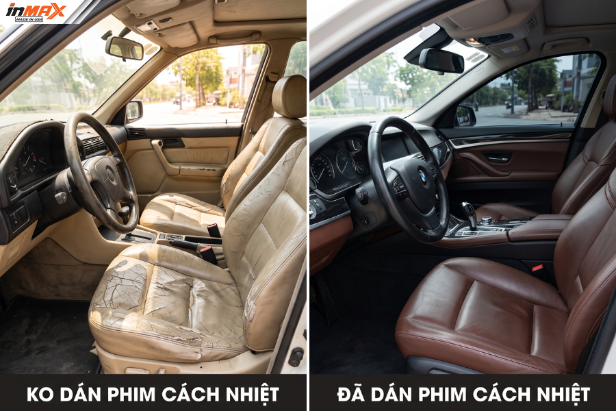 Dán phim cách nhiệt để bảo vệ nội thất ô tô luôn bền đẹp