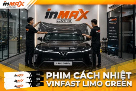 Dán phim cách nhiệt cho xe Vinfast Limo Green