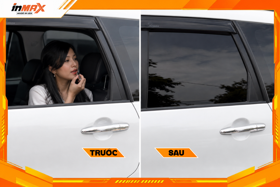 Tăng độ riêng tư nhờ dán phim cách nhiệt cho xe Toyota Avanza