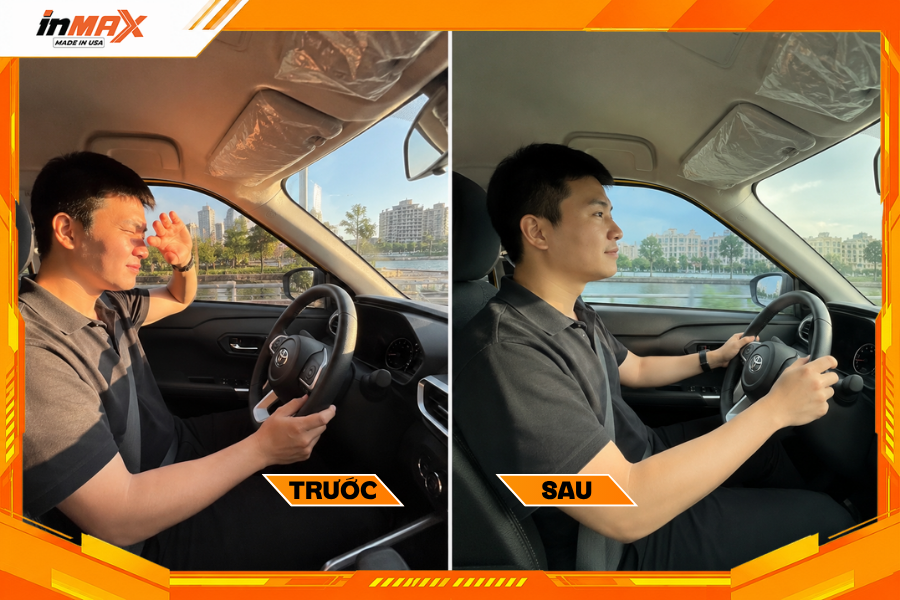 Dán phim cách nhiệt cho xe Toyota Raize giúp bảo vệ da và mắt
