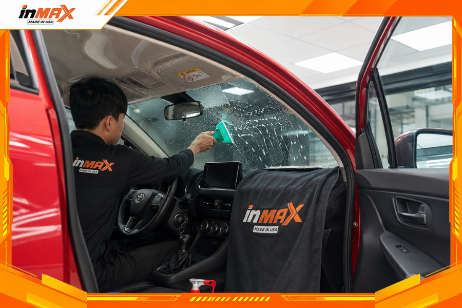 Cần lưu ý 72h đầu sau khi dán phim cách nhiệt cho xe Toyota Vios
