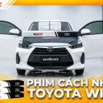Dán phim cách nhiệt cho xe Toyota Wigo