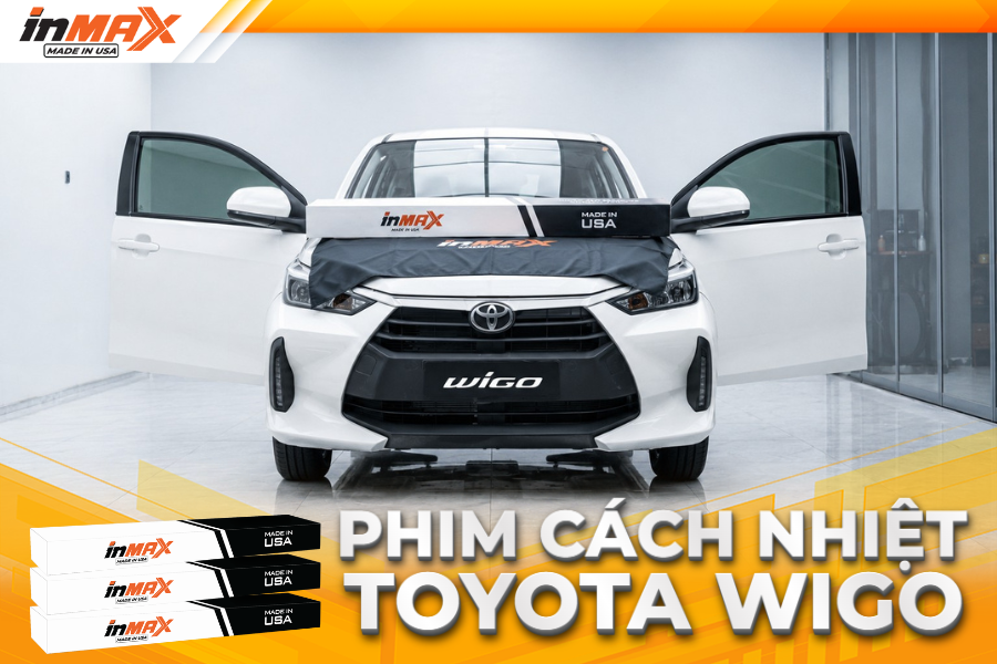 Dán phim cách nhiệt cho xe Toyota Wigo uy tín, chất lượng