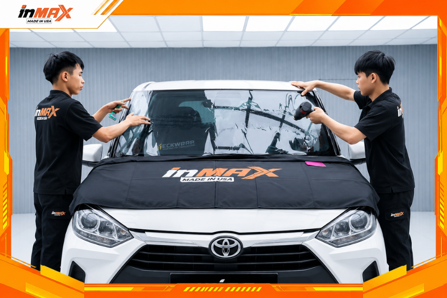 Lựa chọn thông số phù hợp để dán phim cách nhiệt cho xe Toyota Wigo