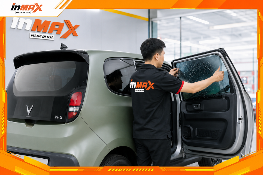 Nên dán phim cách nhiệt cho xe VF2 tại địa chỉ uy tín