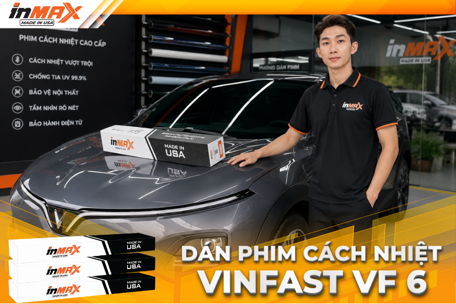 Dán phim cách nhiệt cho xe VF6
