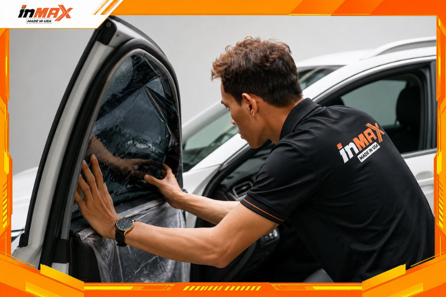 Dán phim cách nhiệt cho xe VFe34 tại địa chỉ uy tín