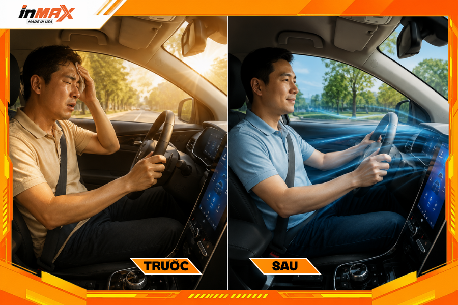 Giảm tải điều hòa, tiết kiệm pin nhờ dán phim cách nhiệt cho xe VFe34