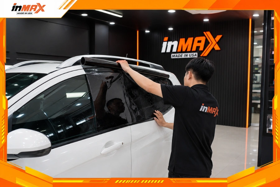 Dán phim cách nhiệt cho xe Vinfast Fadil - Vị trí kính sườn