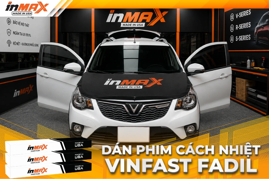 Dán phim cách nhiệt cho xe Vinfast Fadil