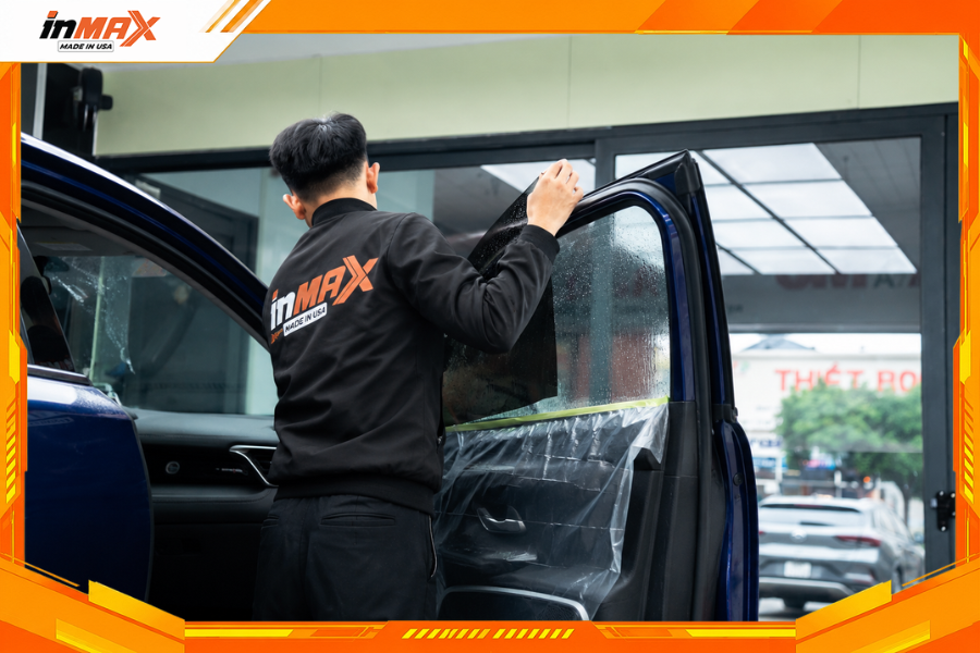 Inmax là địa chỉ dán phim cách nhiệt cho xe Vinfast Lux A uy tín