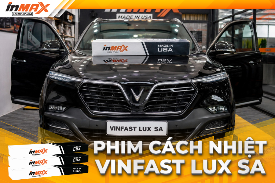 Dán phim cách nhiệt cho xe Vinfast Lux SA mang lại nhiều tiện ích vượt trội