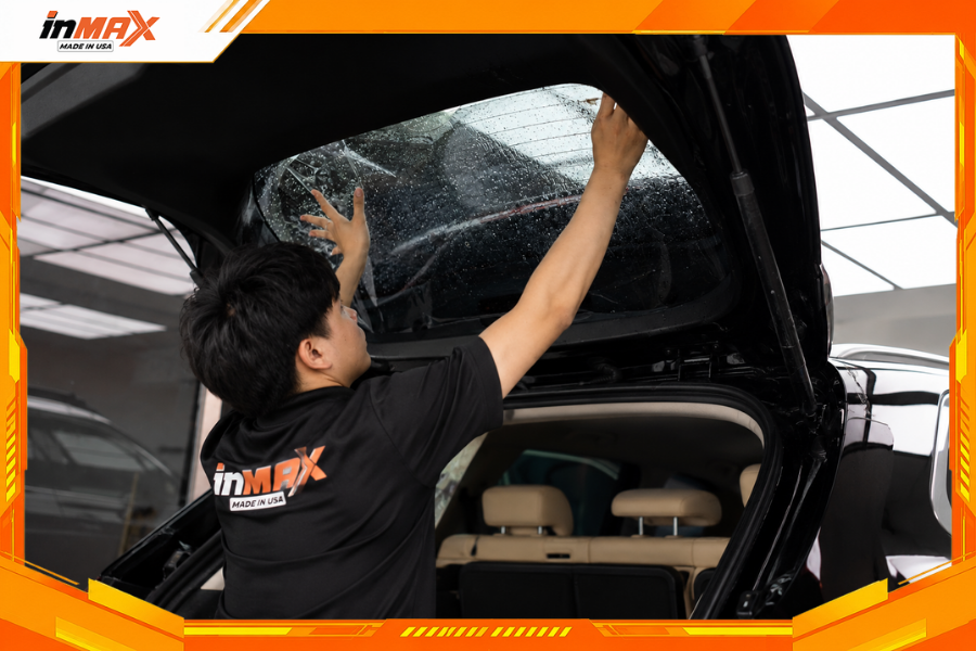Dán phim cách nhiệt cho xe Vinfast Lux SA tại Đại lý Inmax chính hãng