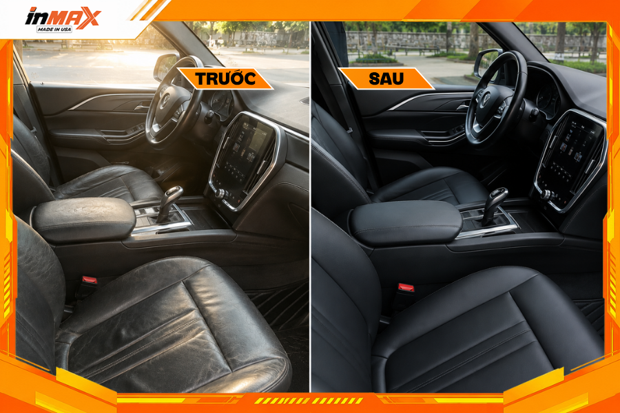 Bảo vệ nội thất xe nhờ dán phim cách nhiệt cho xe Vinfast Lux SA