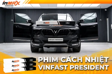 Dán phim cách nhiệt cho xe Vinfast President